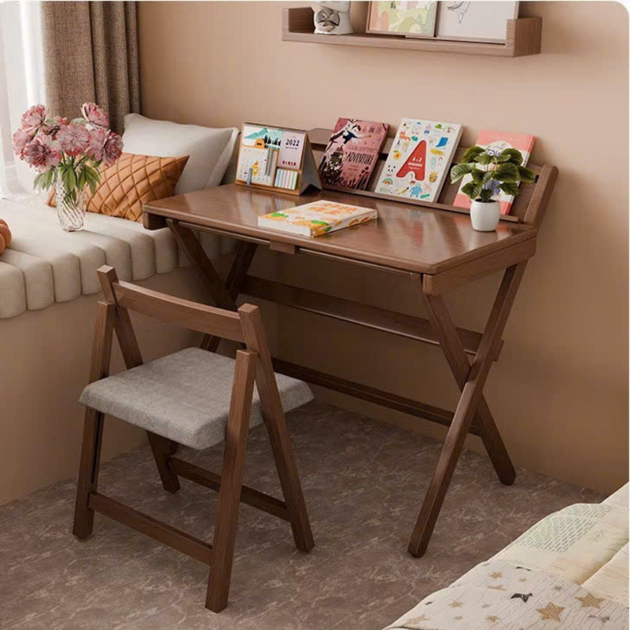bàn học gấp gọn phù hợp với mọi không gian nội thất
