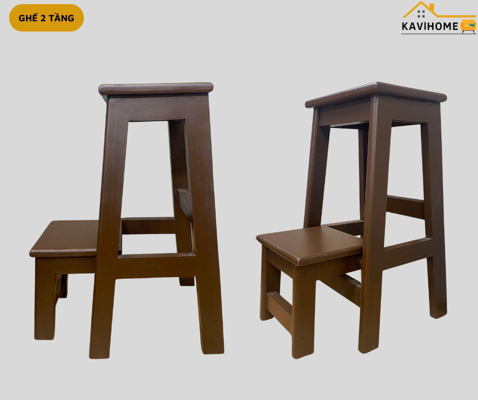ghế 2 tầng vừa là ghế vừa là thang