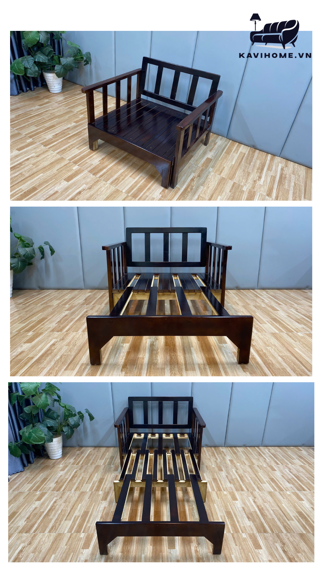 giuong keo gap tien loi phu hop voi khong gian vua và nho