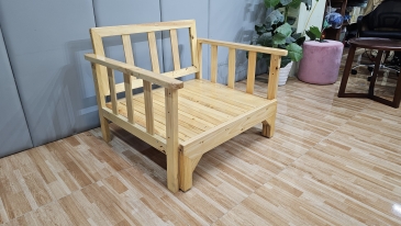 Ghế Sofa Giường Kéo Gỗ Tự Nhiên – Tiện Lợi, Bền Đẹp Và Đa Năng Cho Mọi Không Gian