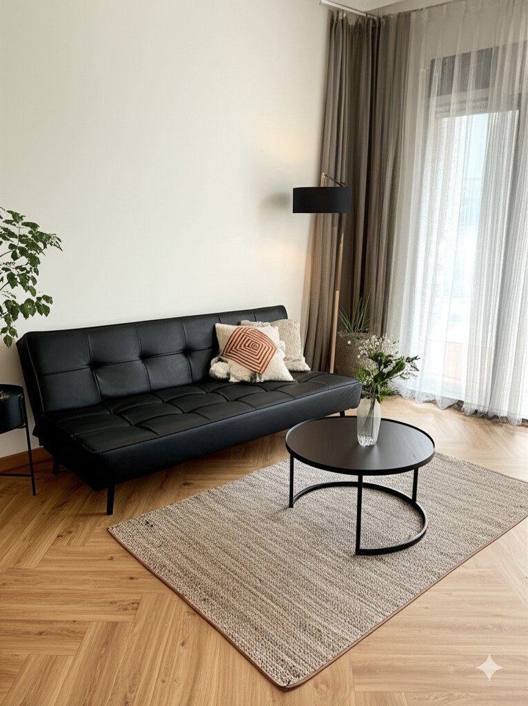 sofa bed vien vuong boc da cong nghiep ung dung da dang