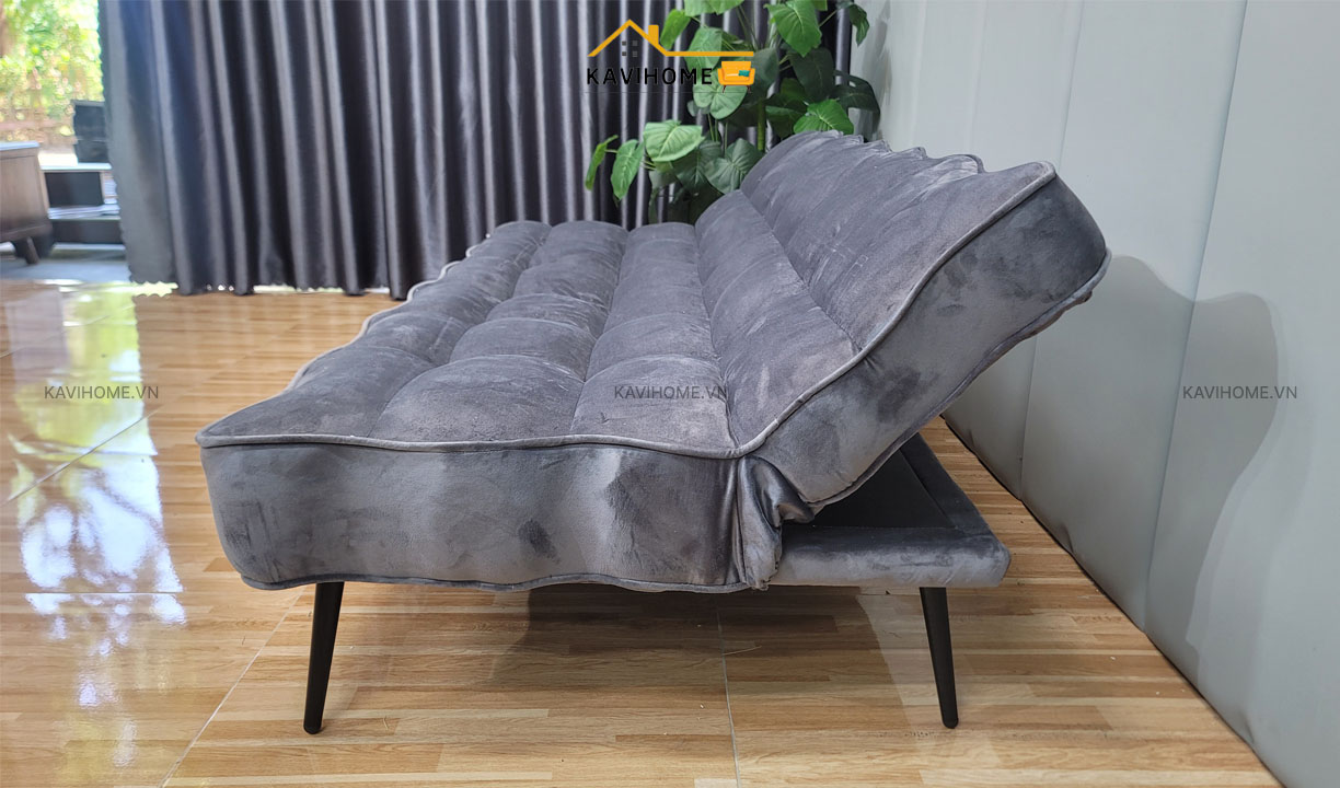 Lưu ý khi sử dụng sofa bed và sofa giường bọc nỉ màu xám